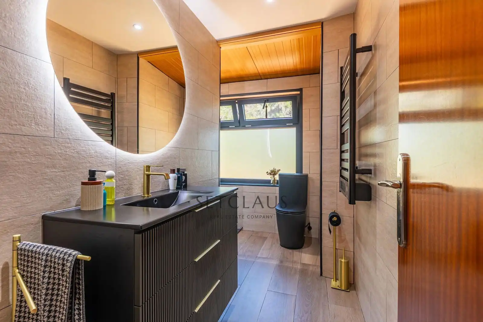 Baño de Casa o chalet en venta en Teià con Aire acondicionado, Calefacción y Jardín privado