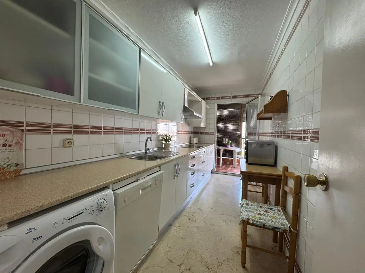 Kitchen of Flat for sale in Sevilla  with Terrace, Storage room and Balcony