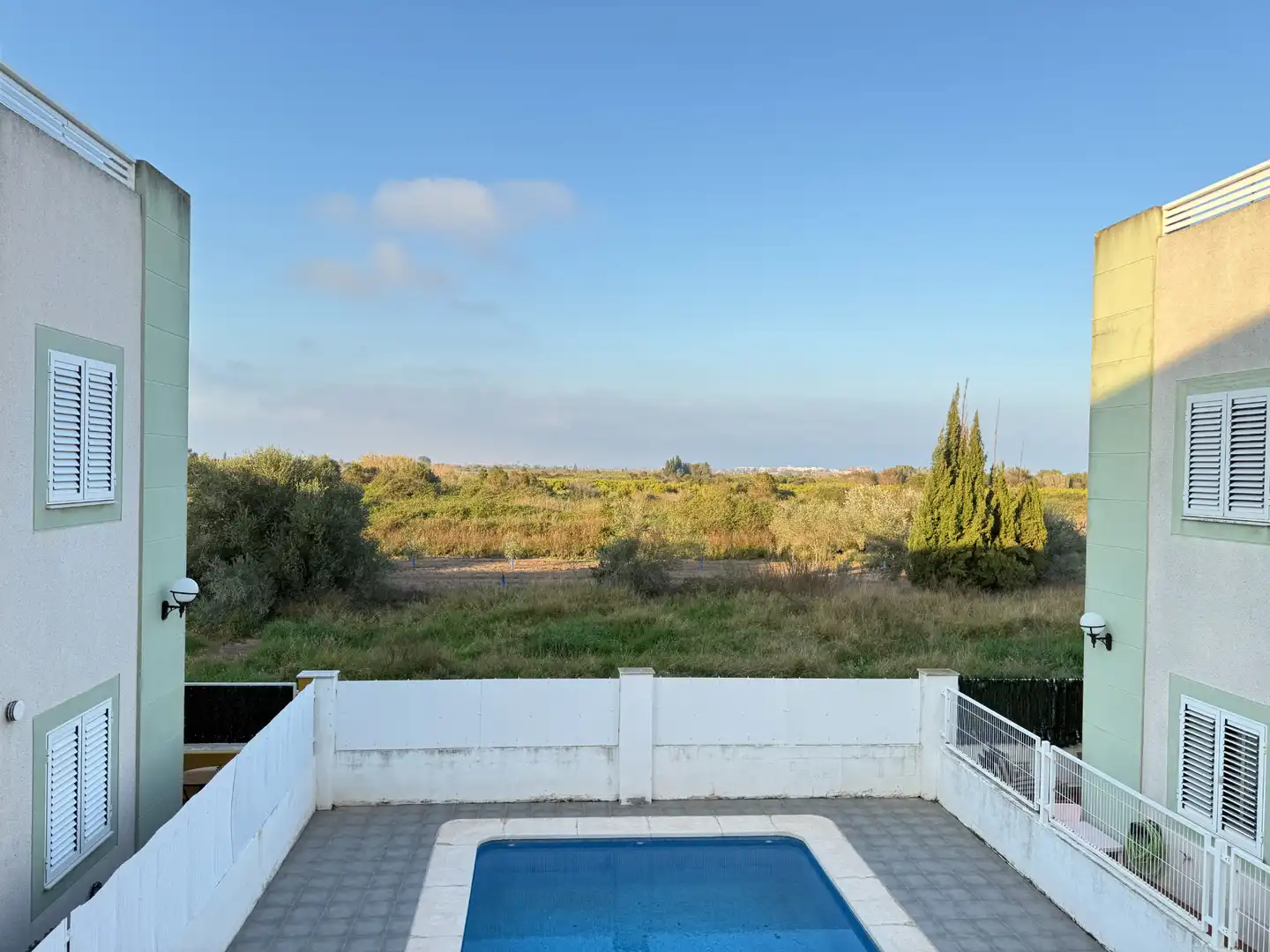 Piscina de Casa adosada de alquiler en Moncofa con Terraza, Horno y Lavadora