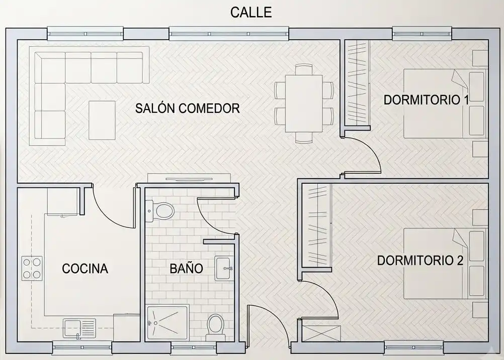 Piso en venta en Cádiz