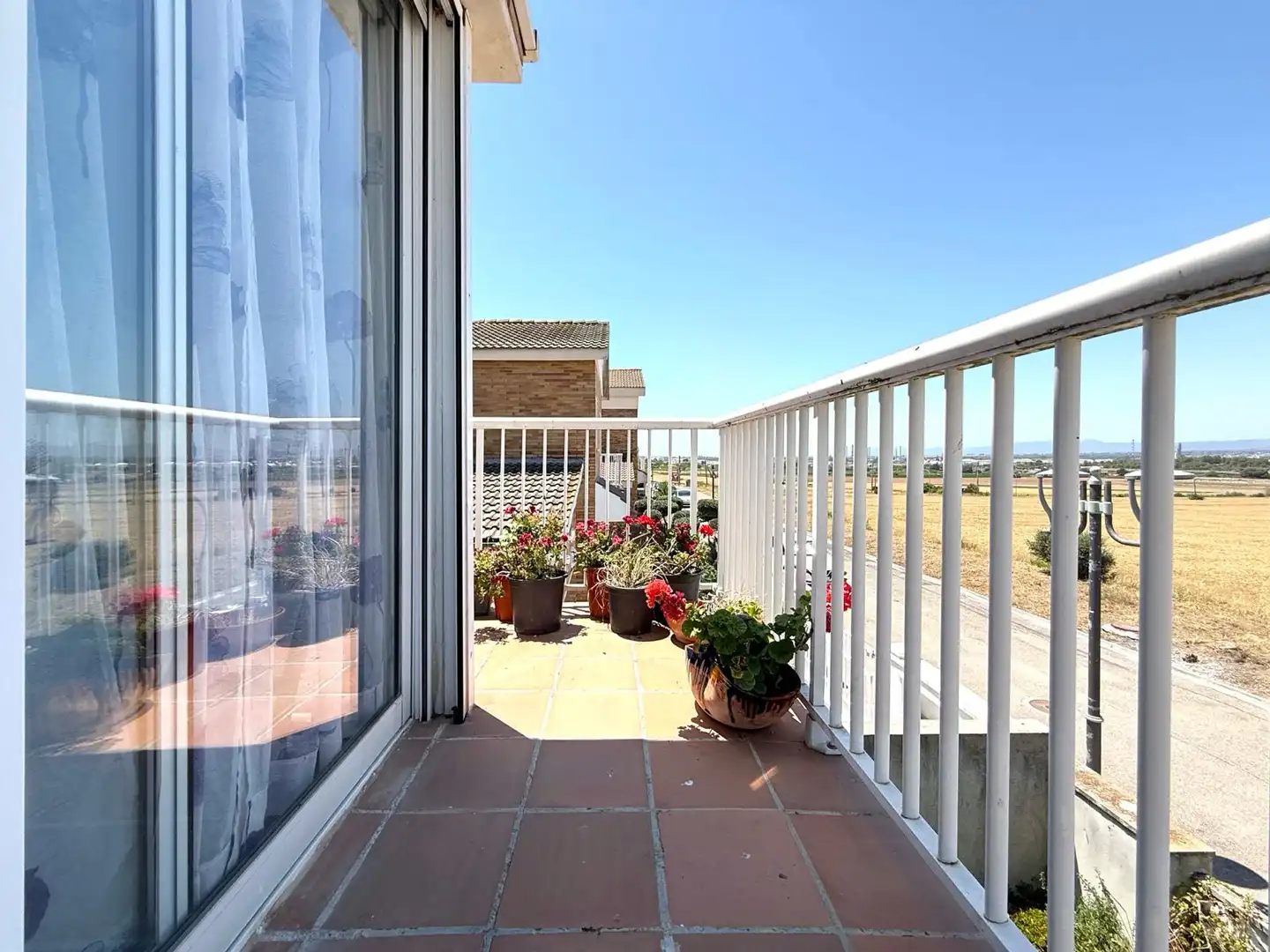 Balcony of Houses for sale in Perafort  with Air Conditioner, Heating and Private garden