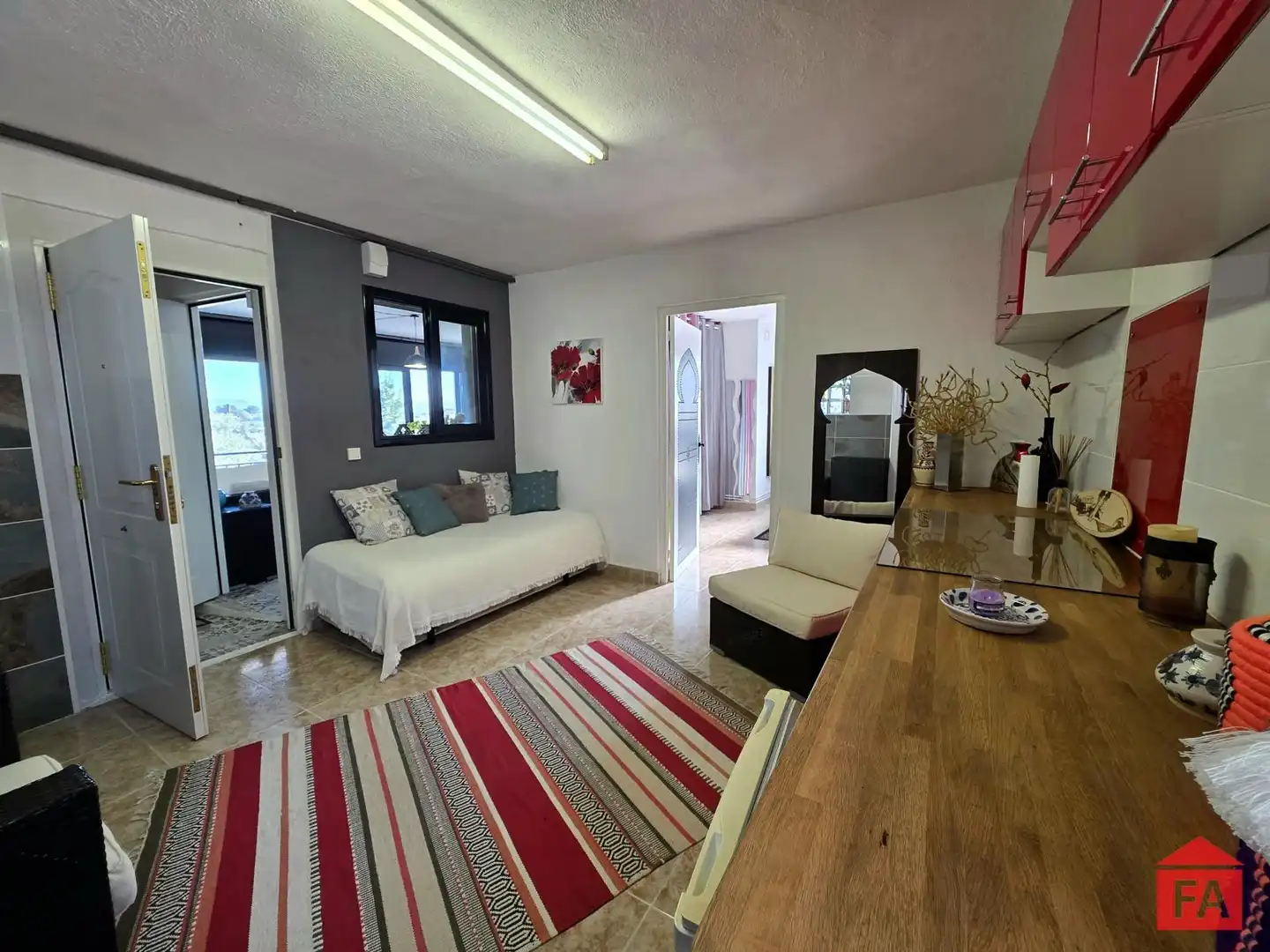Sala d'estar de Casa o xalet en venda en Albinyana amb Calefacció, Terrassa i Traster
