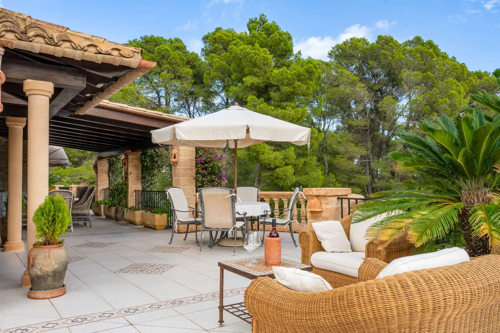 Terraza de Finca rústica en venta en Capdepera con Aire acondicionado, Terraza y Amueblado
