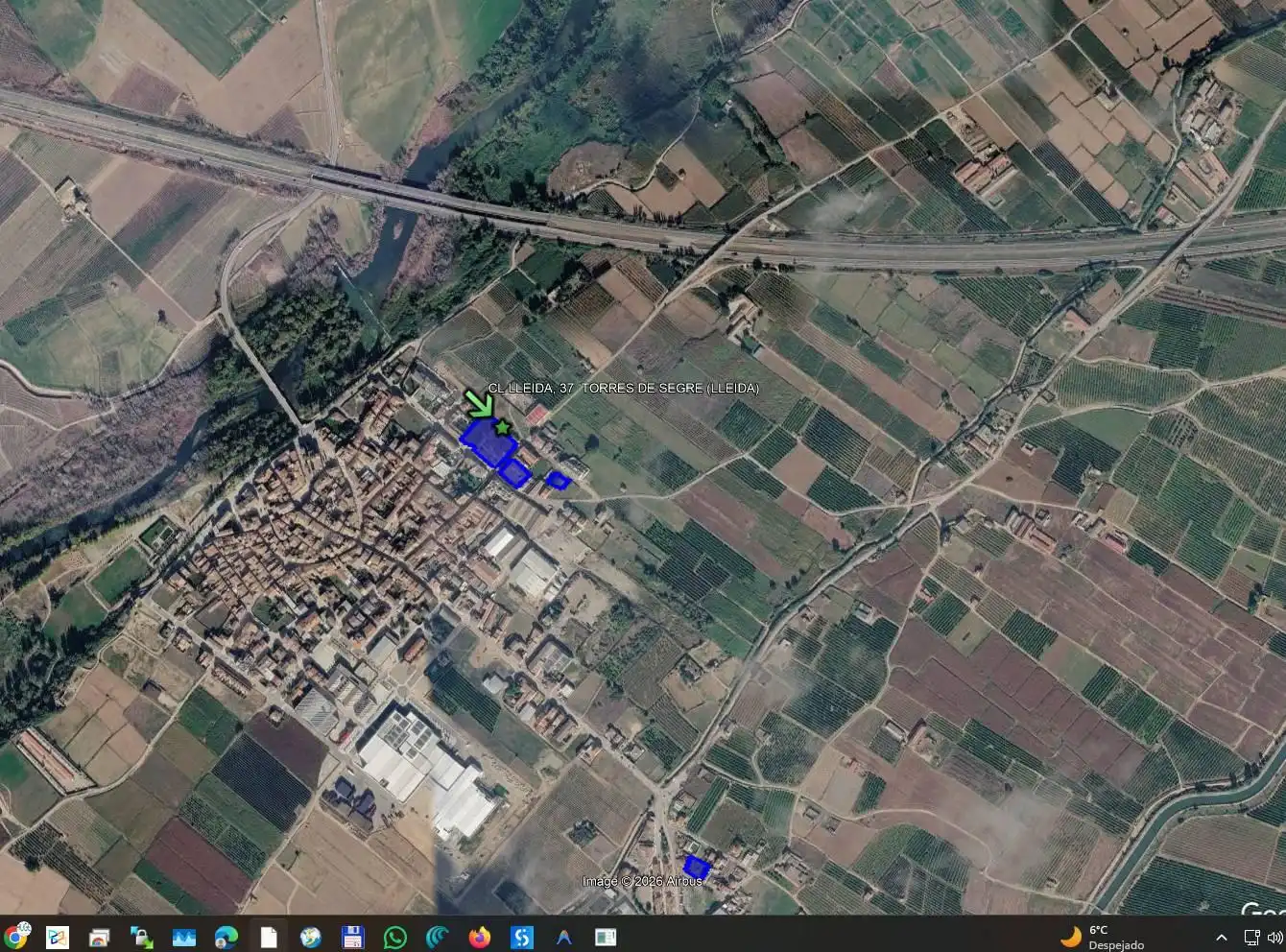 Terreny rústic en venda a Torres de Segre, imagen 2