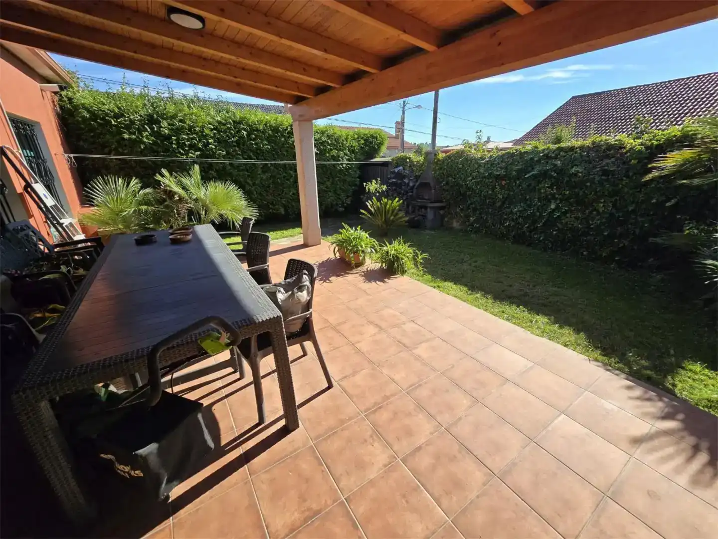 Terrace of Flat for sale in Oleiros  with Private garden, Furnished and Balcony