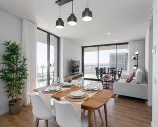 Sala d'estar de Apartament de lloguer en Badalona amb Aire condicionat