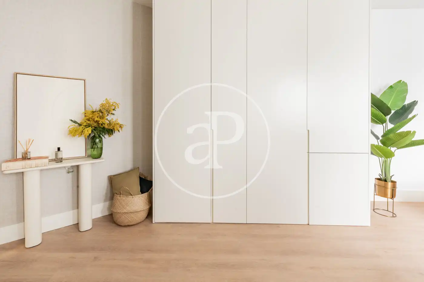 Schlafzimmer von Wohnung zum Verkauf in Madrid mit Klimaanlage, Heizung und Möbliert