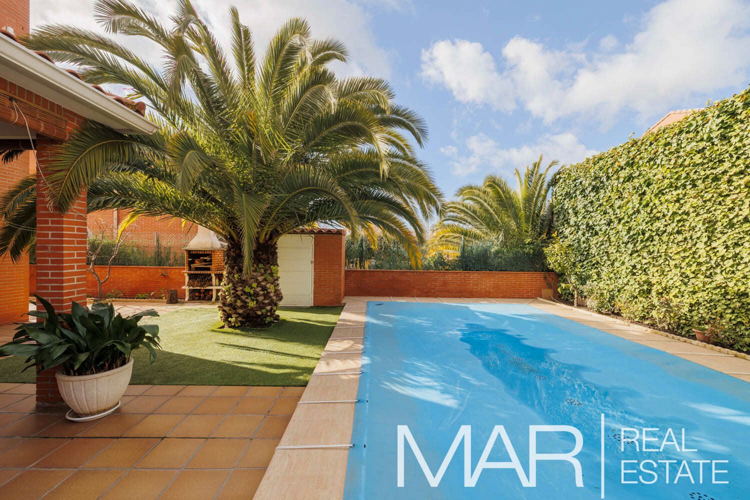 Garden of Single-family semi-detached for sale in Rivas-Vaciamadrid  with Air Conditioner, Heating and Private garden