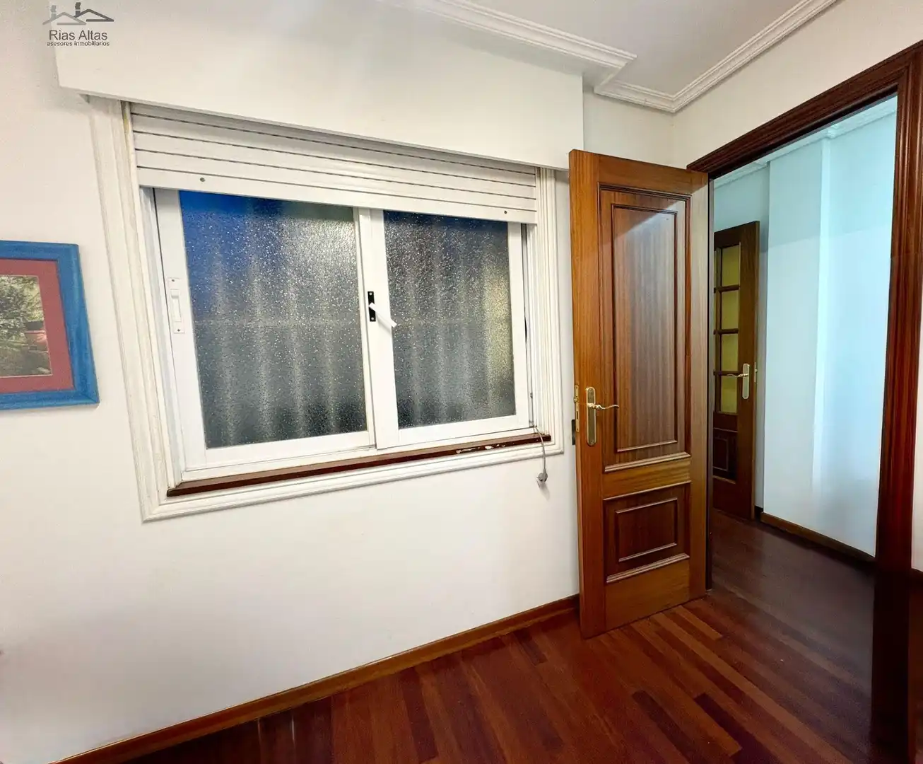 Bedroom of Flat for sale in A Coruña Capital   with Heating, Parquet flooring and Terrace
