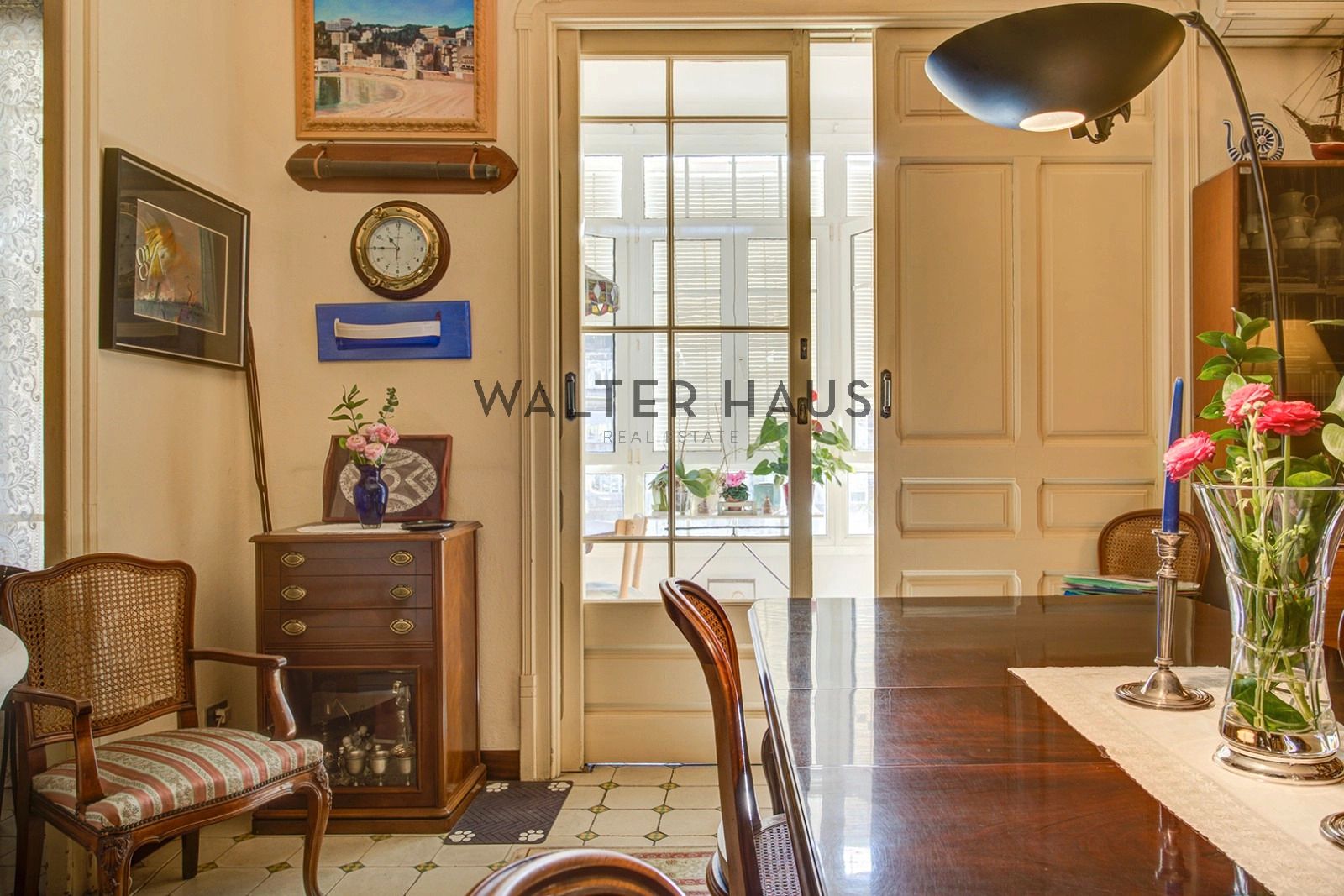 Menjador de Pis en venda en  Barcelona Capital amb Aire condicionat, Calefacció i Balcó