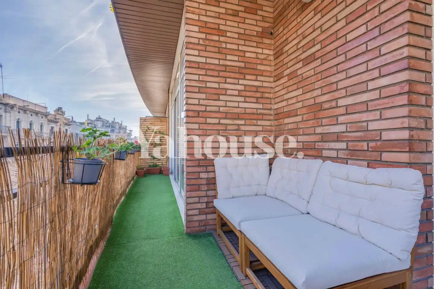 Terrasse von Wohnung zum Verkauf in Barcelona mit Klimaanlage, Heizung und Parkett