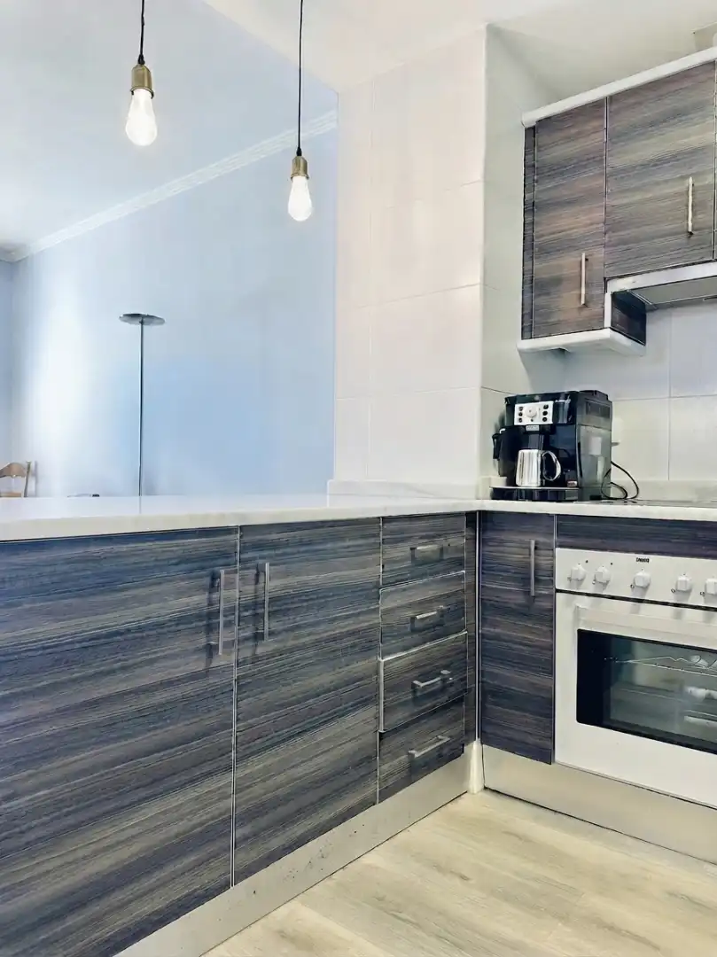 Kitchen of Flat for sale in Manilva  with Air Conditioner, Heating and Terrace