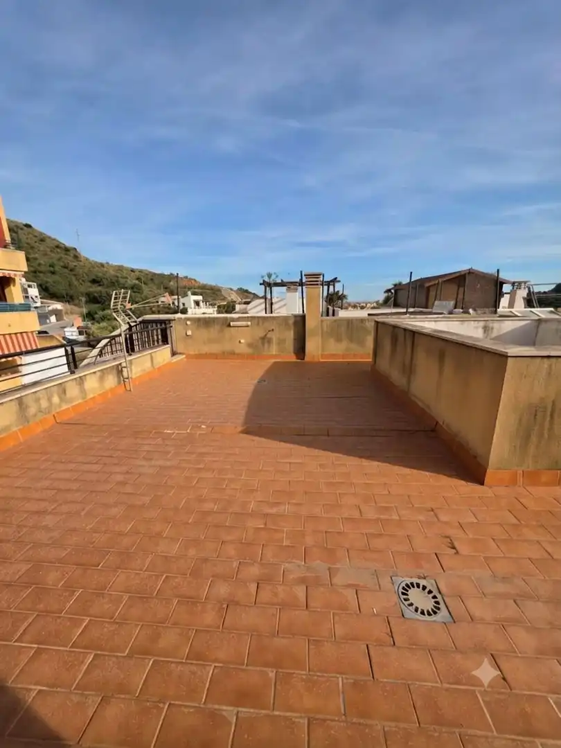 Terraza de Ático en venta en Málaga con Piscina comunitaria