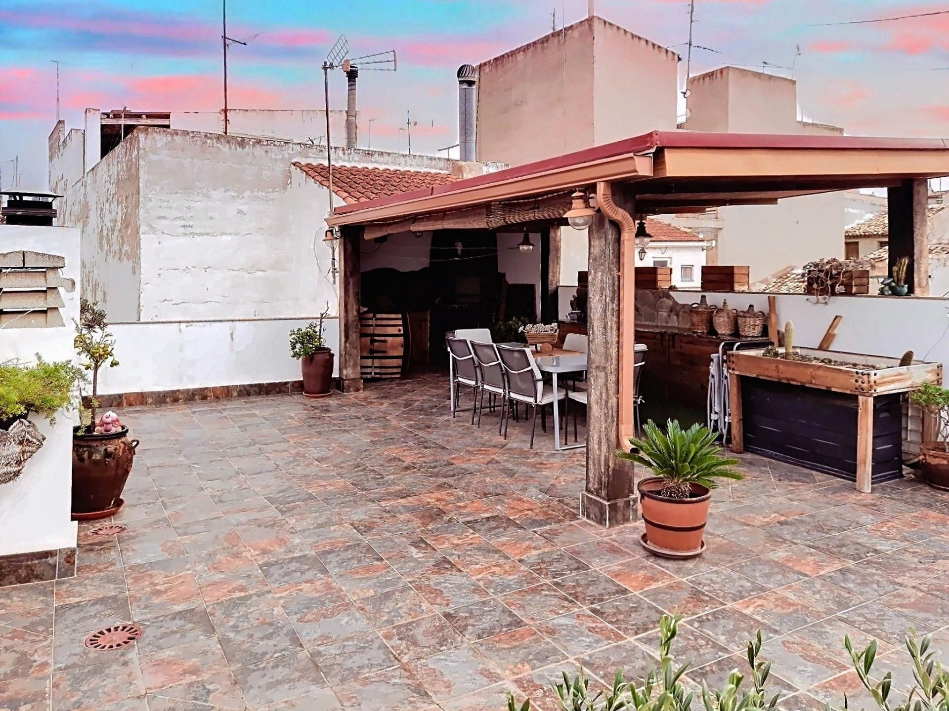 Terrassa de Casa adosada en venda en Monóvar  / Monòver amb Aire condicionat i Terrassa
