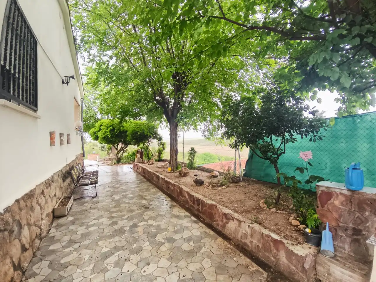 Terraza de Casa o chalet en venta en Barajas de Melo con Aire acondicionado, Calefacción y Jardín privado