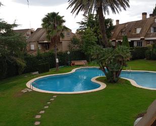 Swimming pool of Single-family semi-detached to rent in Godella  with Air Conditioner, Heating and Terrace