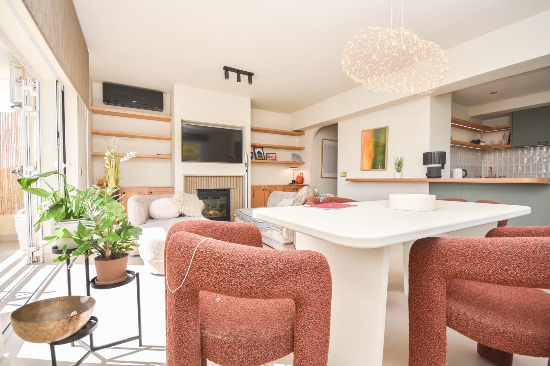 Sala d'estar de Pis en venda en Calvià amb Aire condicionat i Terrassa
