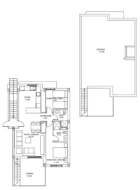 Bungalow con terrazza in vendita a San Miguel de Salinas, imagen 2