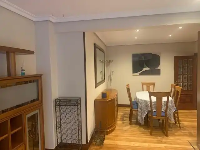 Esszimmer von Wohnung zur Miete in Bilbao  mit Heizung, Möbliert und Balkon