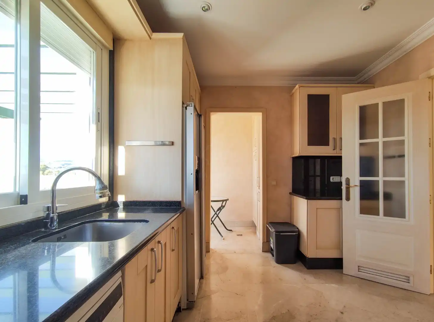 Kitchen of Attic for sale in Marbella  with Air Conditioner, Terrace and Swimming Pool