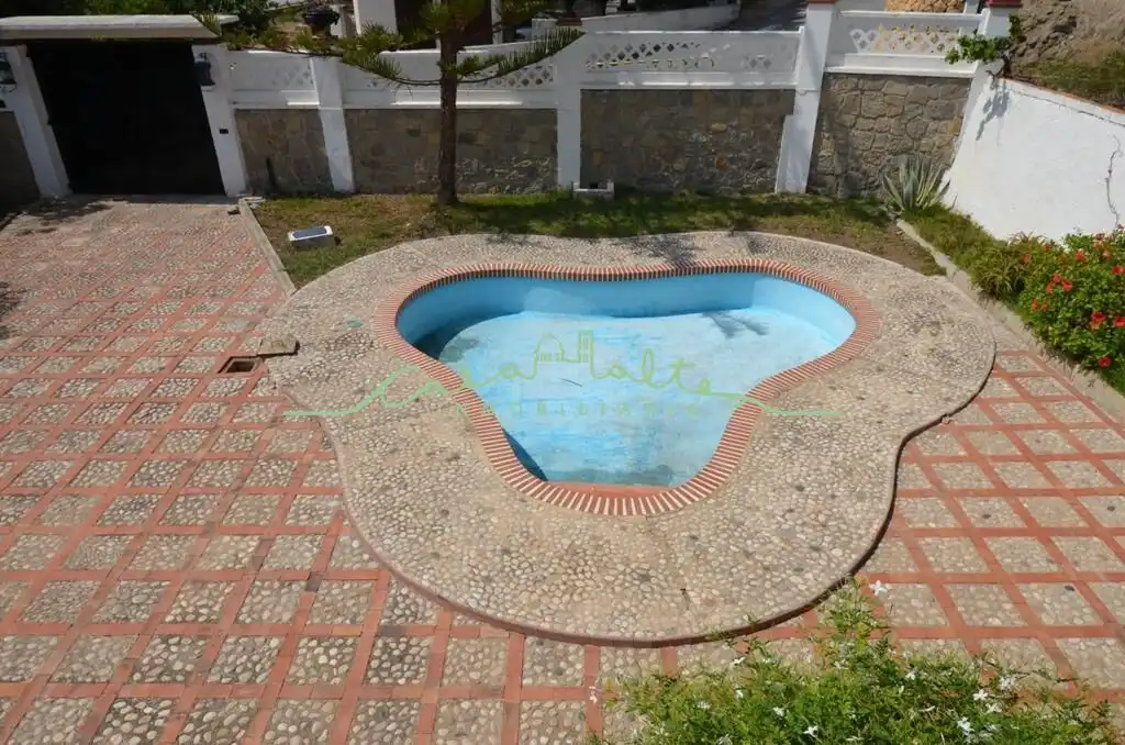 Piscina de Casa o xalet en venda en Altea amb Aire condicionat, Jardí privat i Terrassa