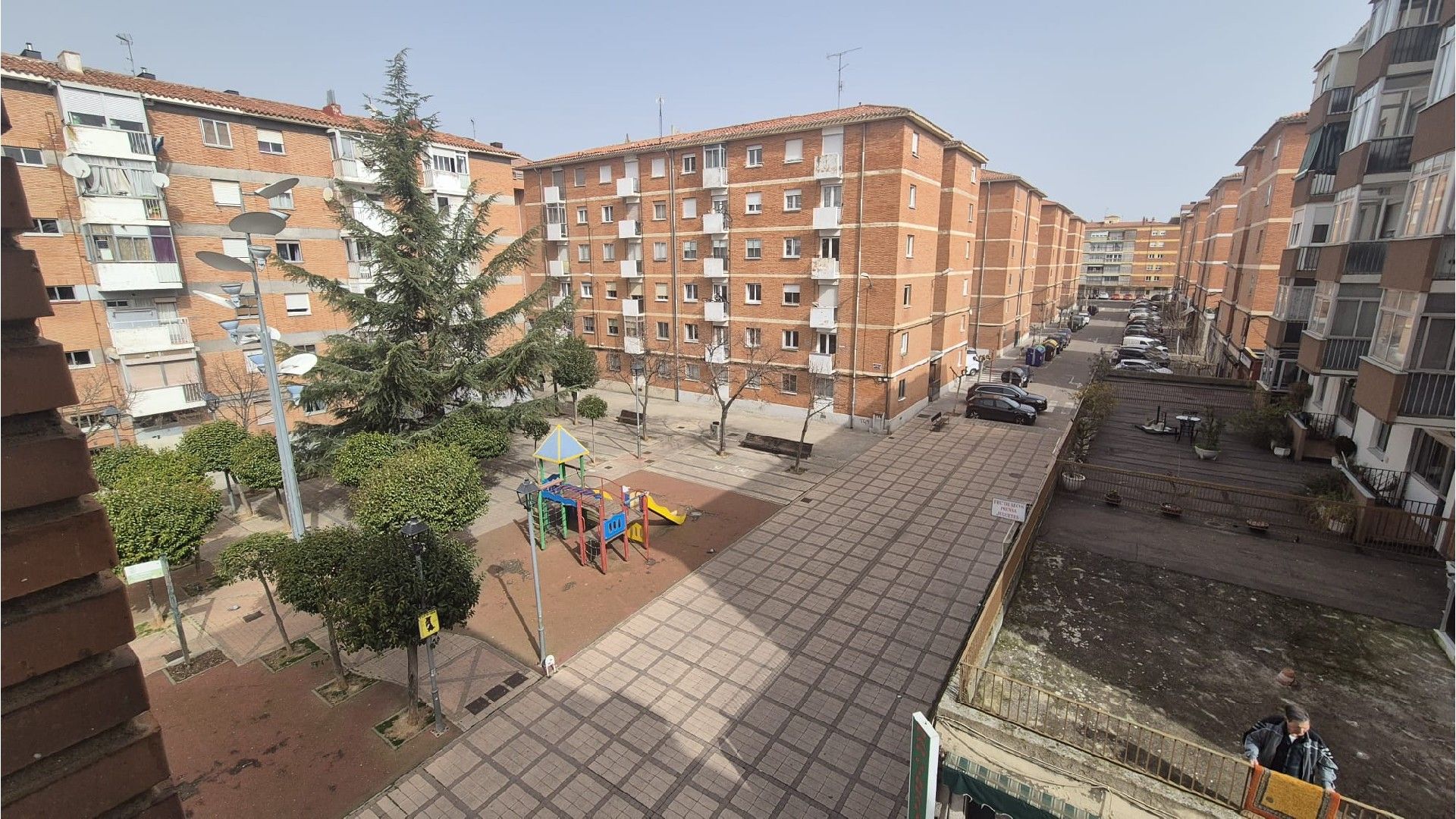 Vista exterior de Apartament en venda en Palencia Capital amb Calefacció i Terrassa