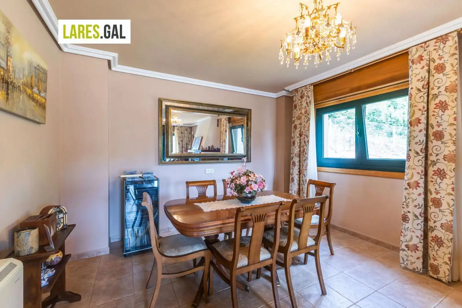 Esszimmer von Haus oder Chalet zum Verkauf in Cangas  mit Heizung, Terrasse und Möbliert