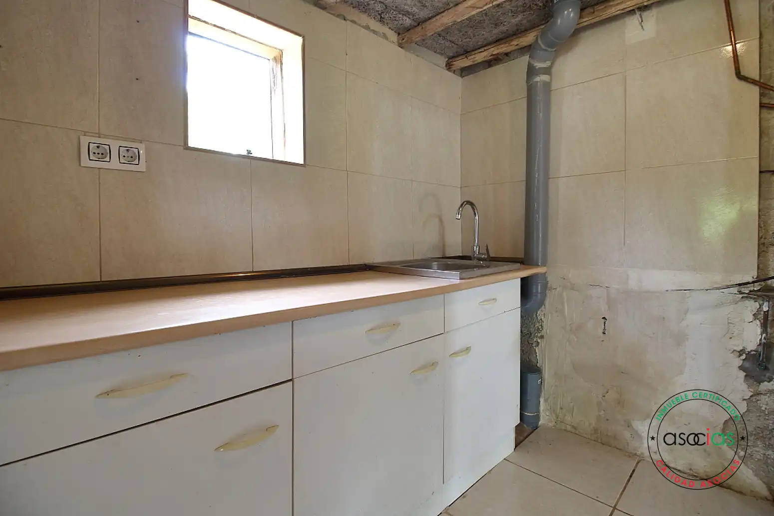 Cocina de Casa adosada en venta en Siero con Calefacción, Jardín privado y Terraza