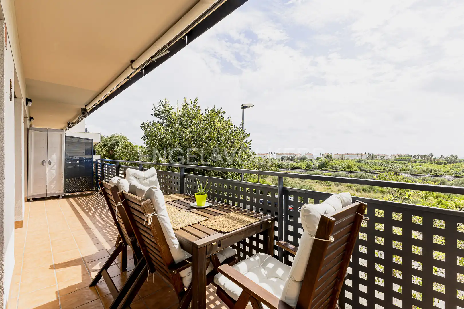 Terrace of Flat for sale in El Vendrell  with Air Conditioner, Heating and Private garden