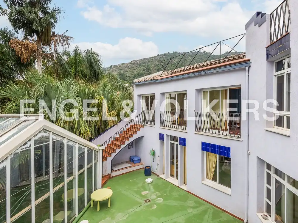 Terrassa de Casa o xalet en venda en Castellón de la Plana / Castelló de la Plana amb Aire condicionat, Calefacció i Jardí privat