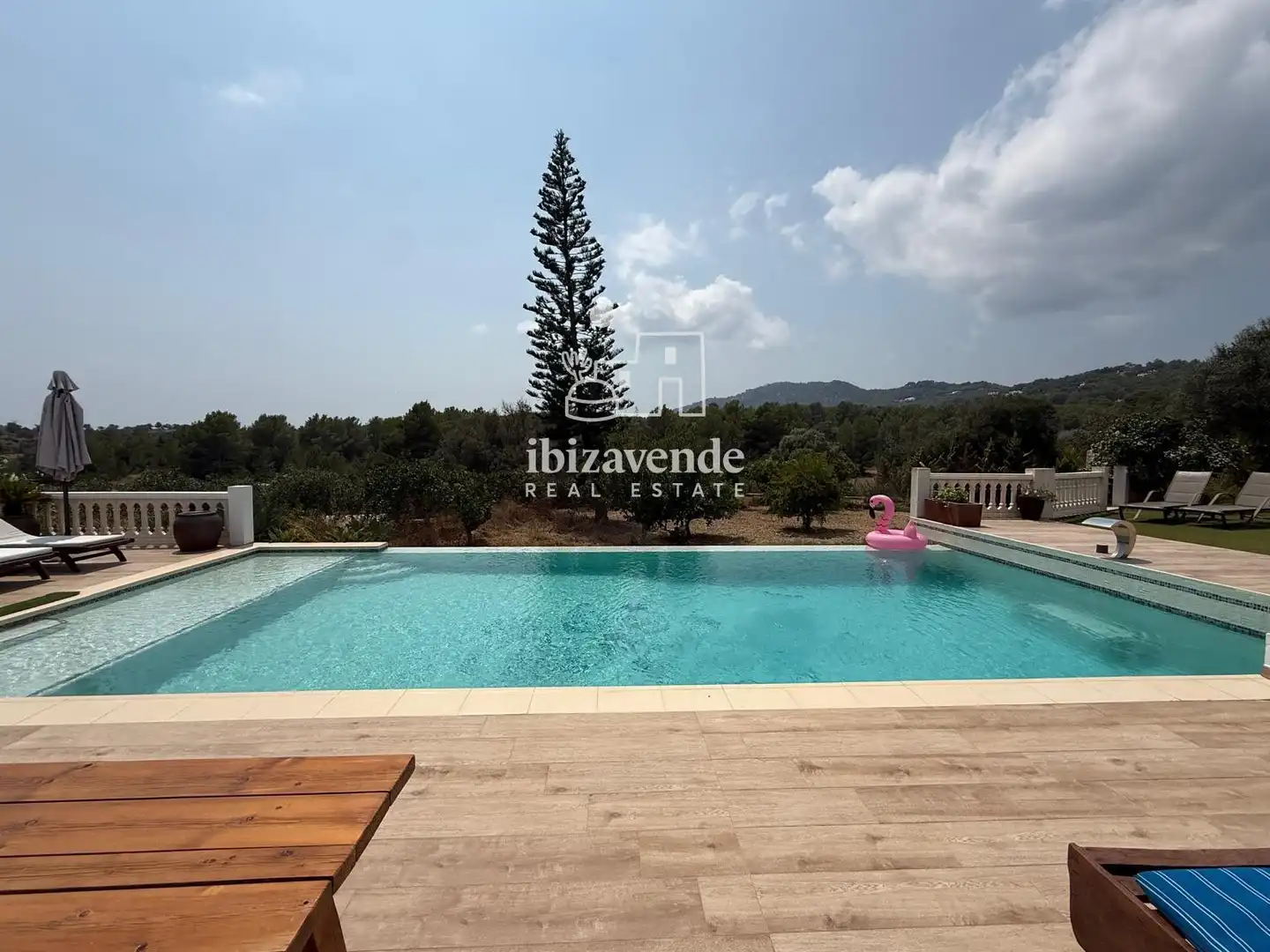 Jardín de Casa o chalet de alquiler en Sant Josep de sa Talaia con Piscina y Amueblado
