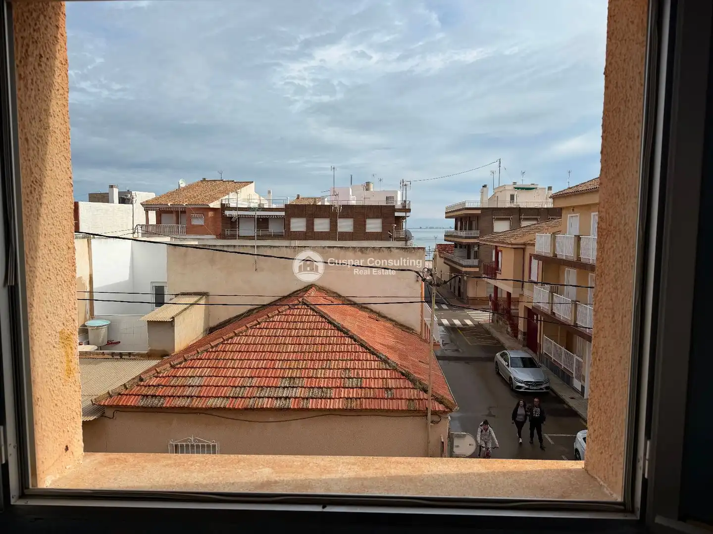 Vista exterior de Apartamento en venta en Los Alcázares con Calefacción y Terraza