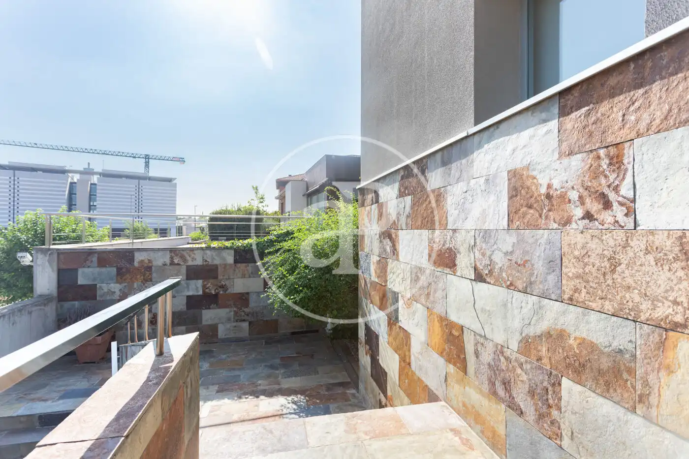 Terrassa de Casa o xalet en venda en Sant Cugat del Vallès amb Aire condicionat, Calefacció i Jardí privat