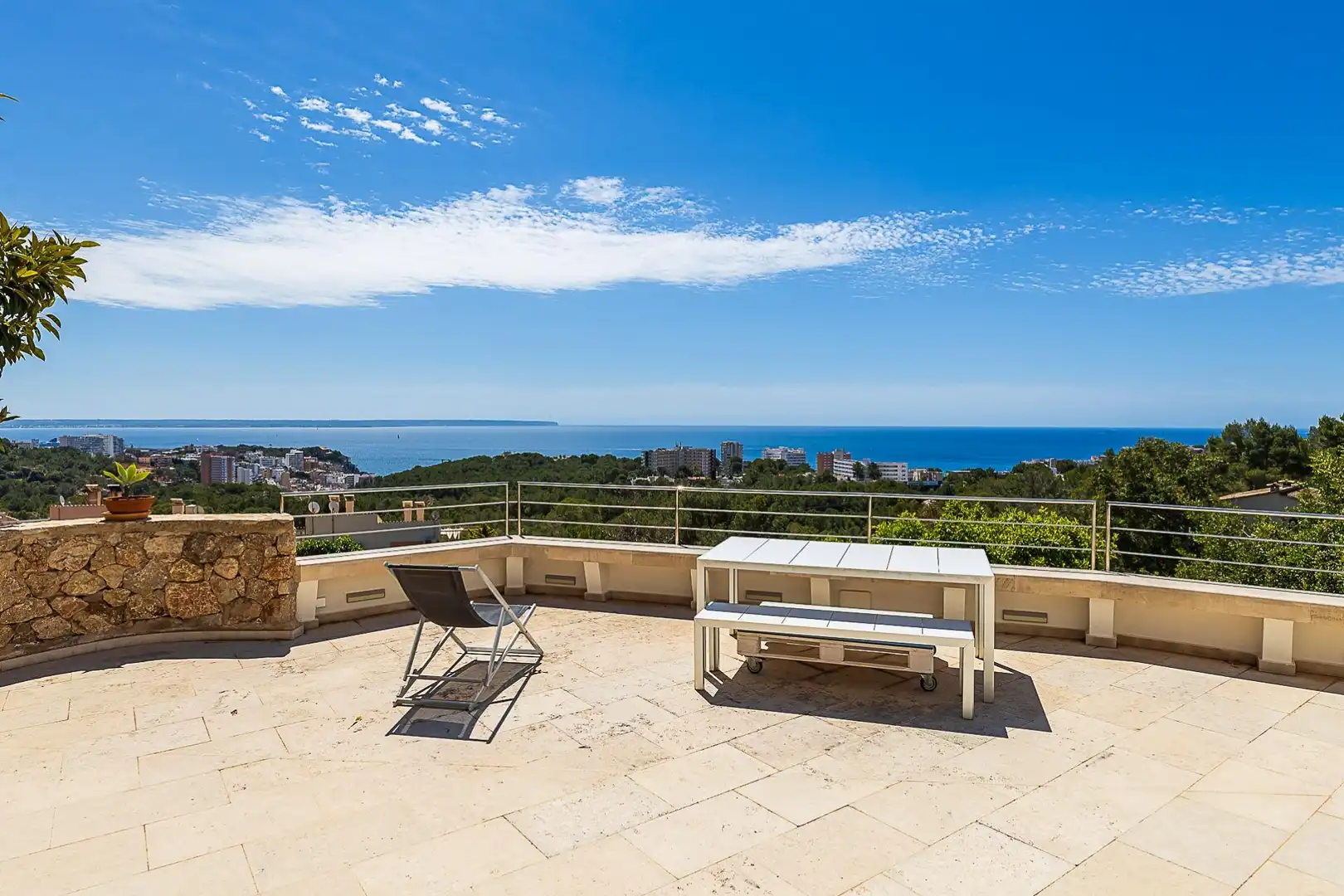 Terrassa de Casa o xalet en venda en  Palma de Mallorca amb Aire condicionat, Jardí privat i Terrassa