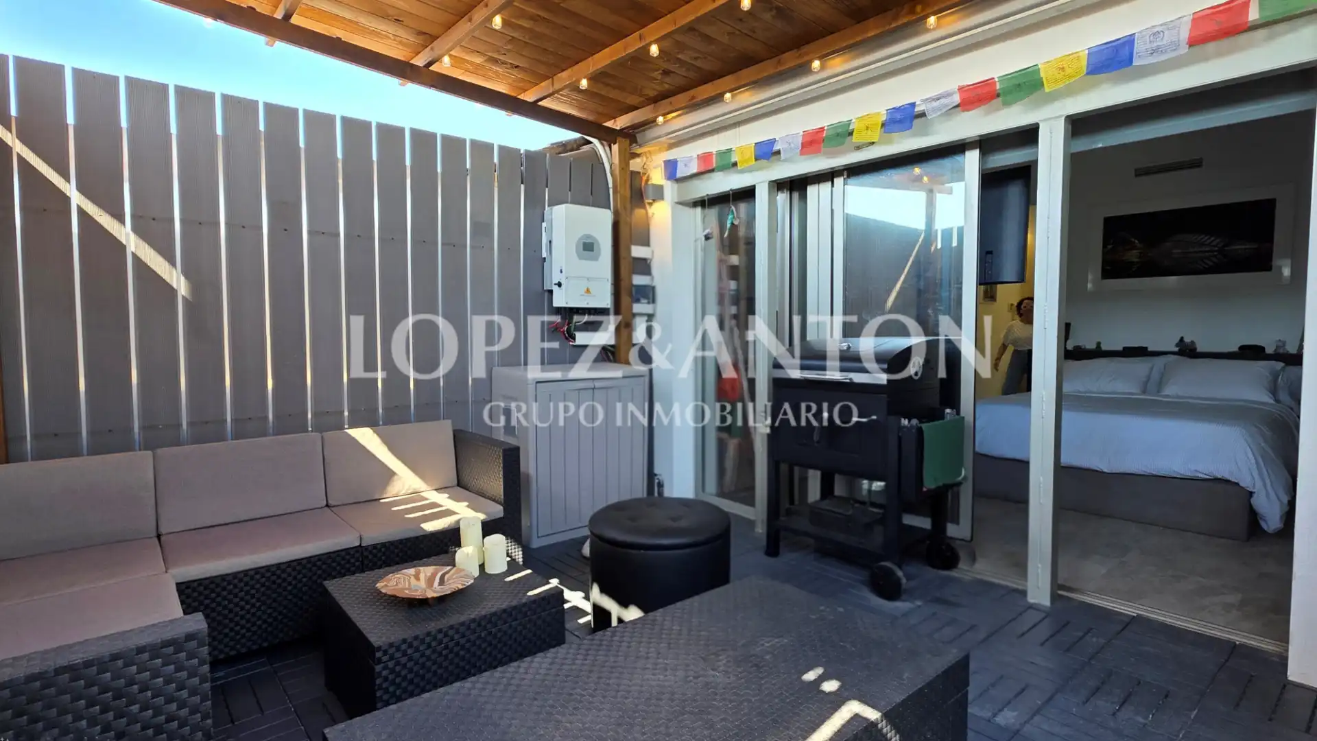 Terraza de Dúplex en venta en Pueblo