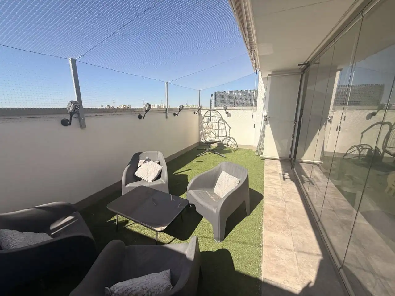 Terraza de Ático en venta en Elche / Elx con Aire acondicionado, Parquet y Terraza