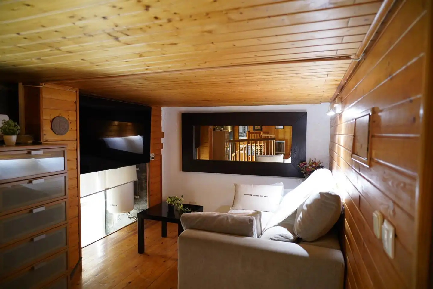 Sala d'estar de Planta baixa de lloguer en Madrid amb Aire condicionat, Calefacció i Parquet