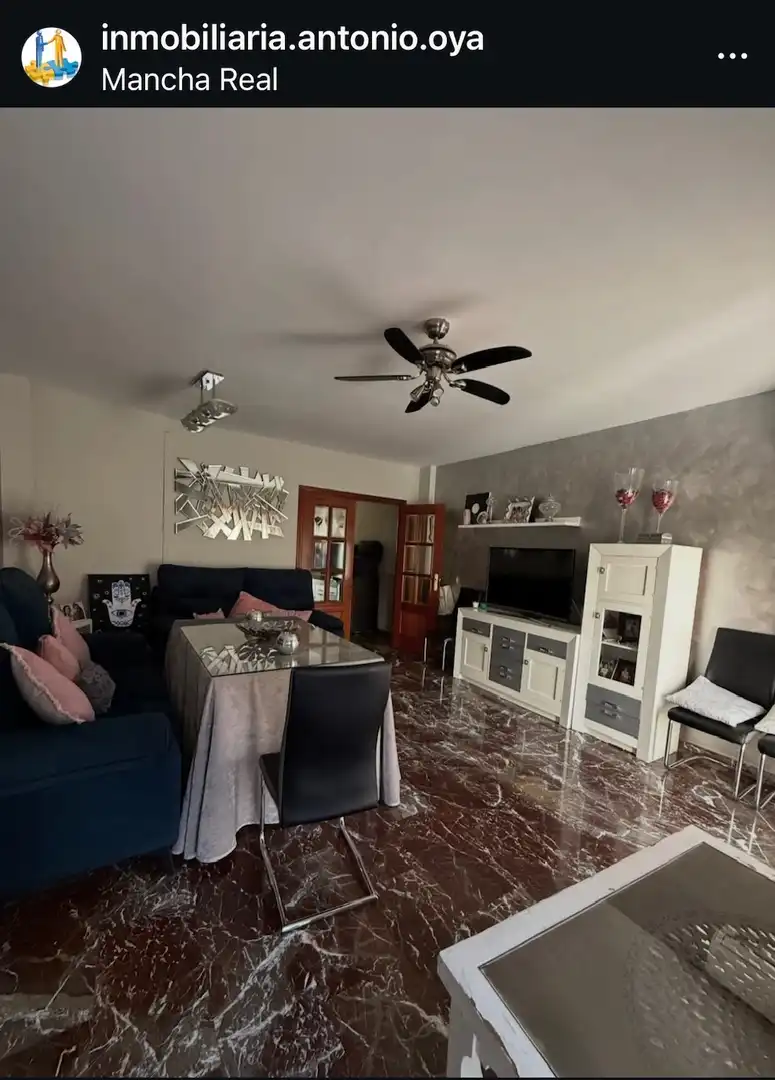 Wohnzimmer von Wohnung zum Verkauf in Mancha Real mit Klimaanlage und Möbliert