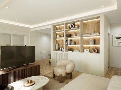 Wohnzimmer von Wohnung zum verkauf in  Madrid Capital
