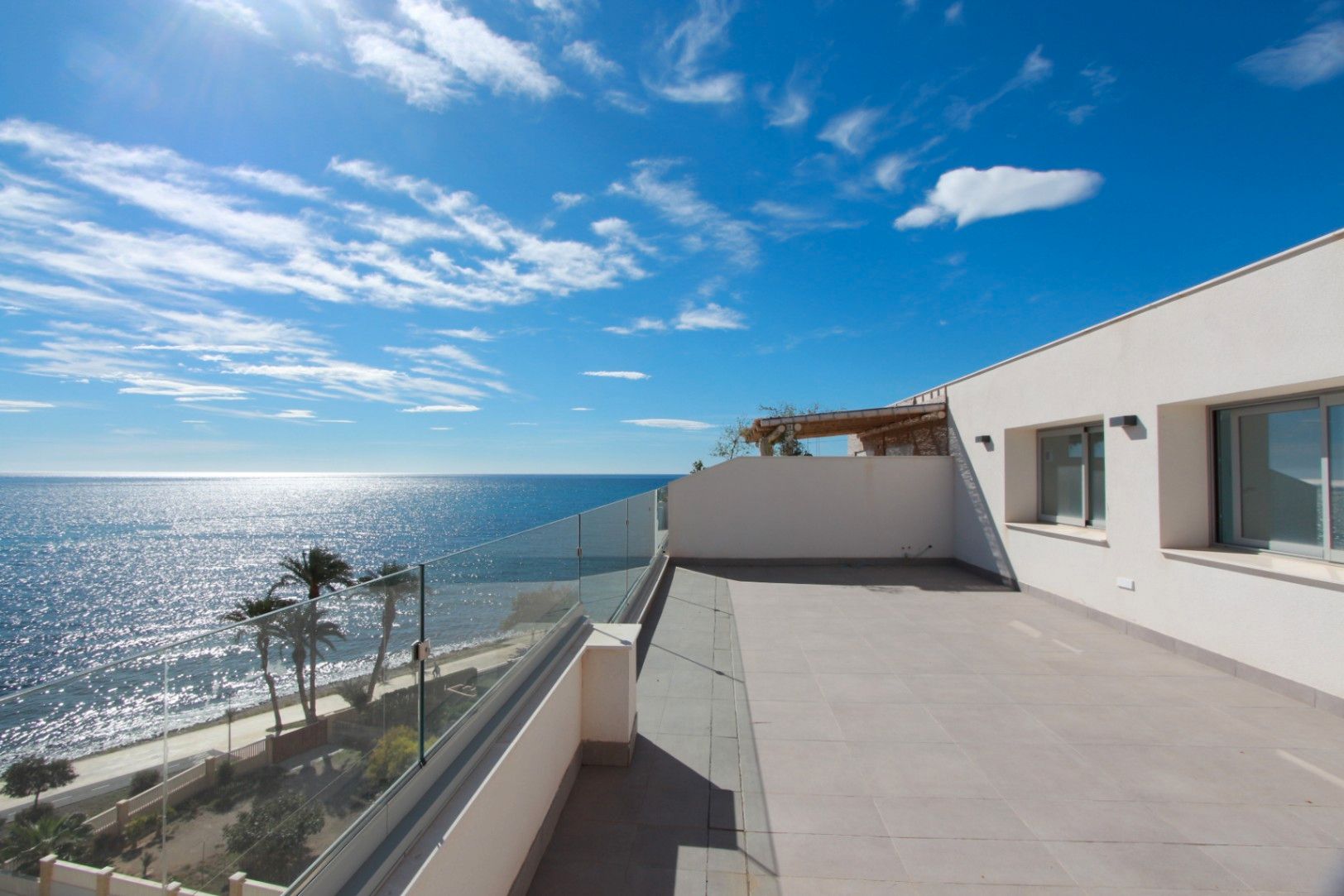 Terrace of Attic for sale in Villajoyosa / La Vila Joiosa  with Air Conditioner, Heating and Private garden