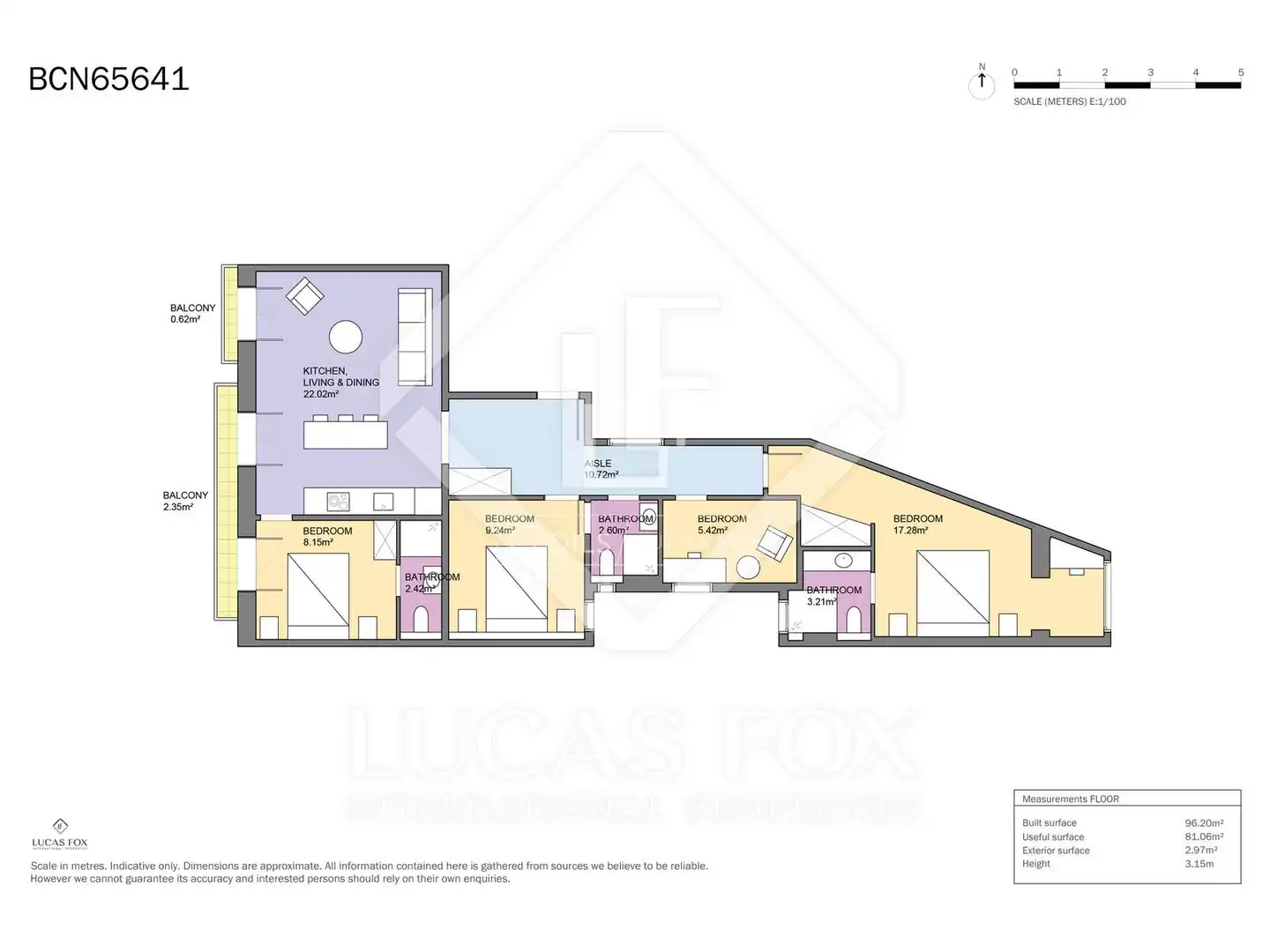 Wohnung mit Aufzug zum Verkauf in Eixample, imagen 32