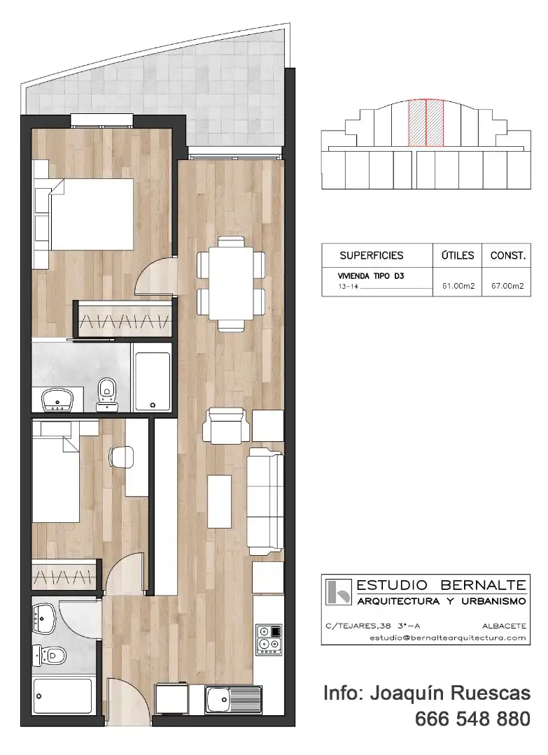 Apartments for sale in Albacete