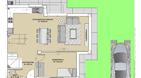 Foto 5 von Einfamilien-Reihenhaus zum Verkauf in Calle Fanega, 18, La Cañada de San Urbano, Almería Capital