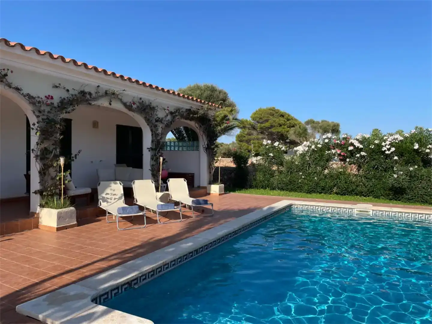Piscina de Casa o chalet en venta en Sant Lluís con Piscina