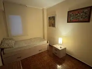 Schlafzimmer von Wohnung zur Miete in Torredembarra mit Klimaanlage, Heizung und Privatgarten