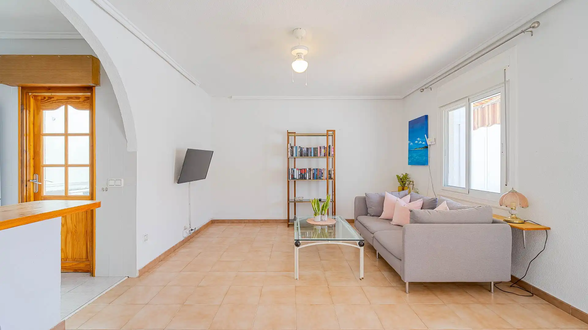 Sala de estar de Apartamento en venta en Rojales con Terraza