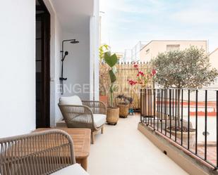 Terrassa de Apartament de lloguer en  Barcelona Capital amb Aire condicionat, Calefacció i Parquet