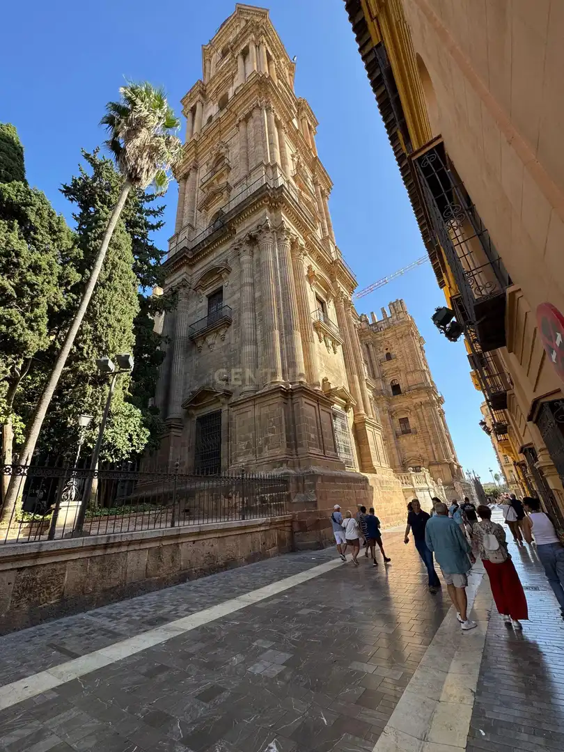 Vista exterior de Pis en venda en Málaga amb Forn, Balcó i Alarma