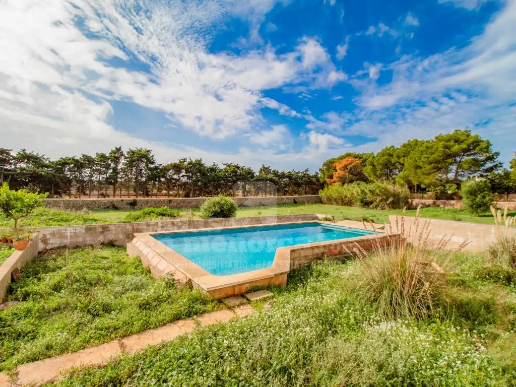 Piscina de Finca rústica en venda en Maó - Mahón amb Jardí privat, Terrassa i Piscina