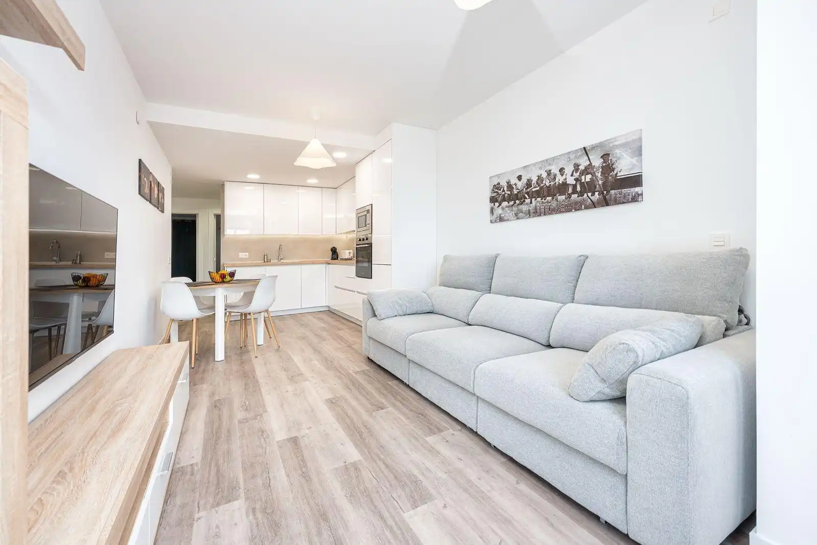 Wohnzimmer von Wohnung zur Miete in Agüimes mit Möbliert und Alarm
